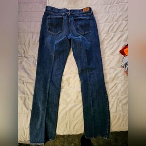 Levi's Blue Straight Leg Women's Jeans